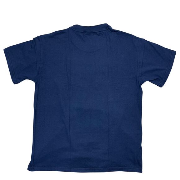 Vintage Nova Scotia T-Shirt Medium Navy Made Canada Flag Map Hanes Heavyweight - Picture 4 of 9